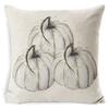 New Thanksgiving Pumpkin Plaid Pillow Cover Holiday Home Decoration Cushion Cushion Cover Home