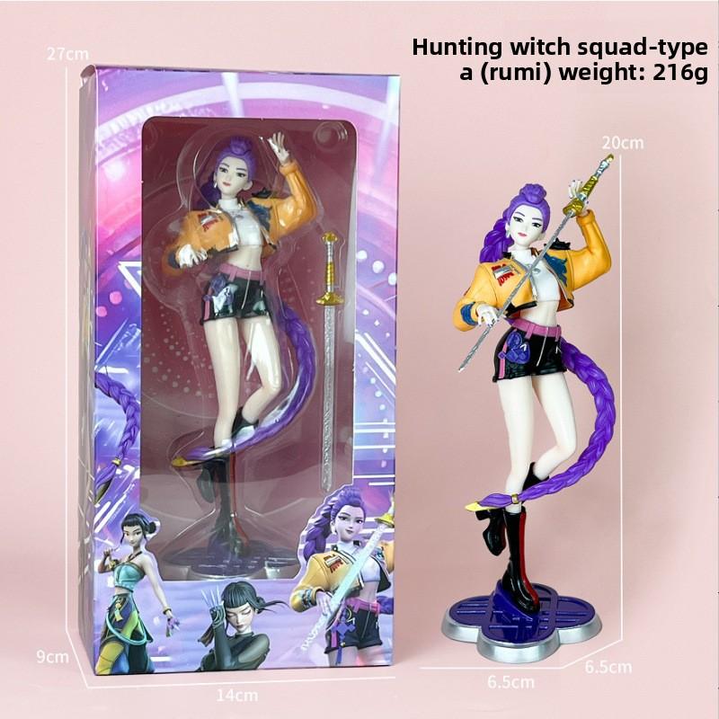 K-Pop New Demon Hunter Girl Group Men's Group Figure Model Blind Box Tide Play Doll Ornament
