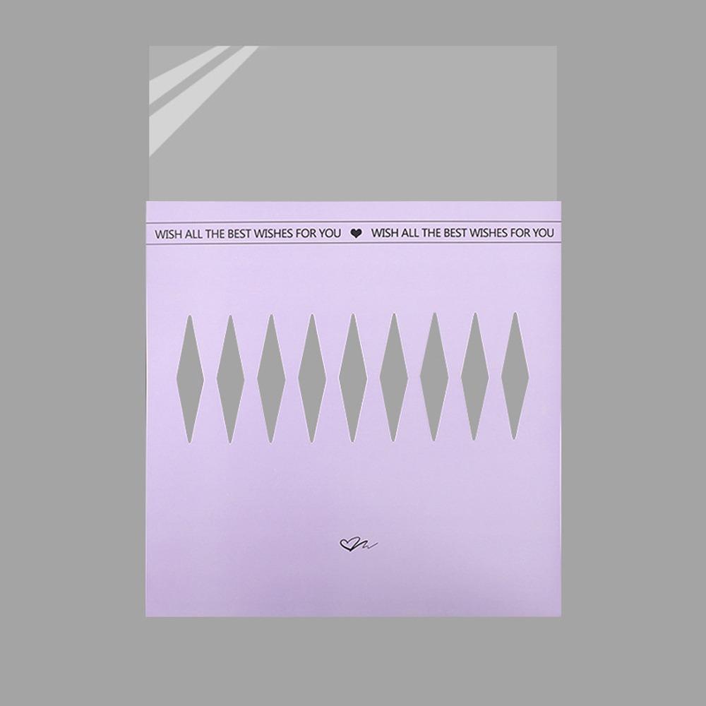 10 Peças Sacos Românticos para Embrulho de Flor Única Saco para Embalagem de Buquê Celebração de Casamento