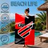 Athletico Football Club Printed Microfiber Beach Towel, Soft And Absorbent, Quick-Dry, Ideal for Summer Travel, Beach Essential, Swimming Pool