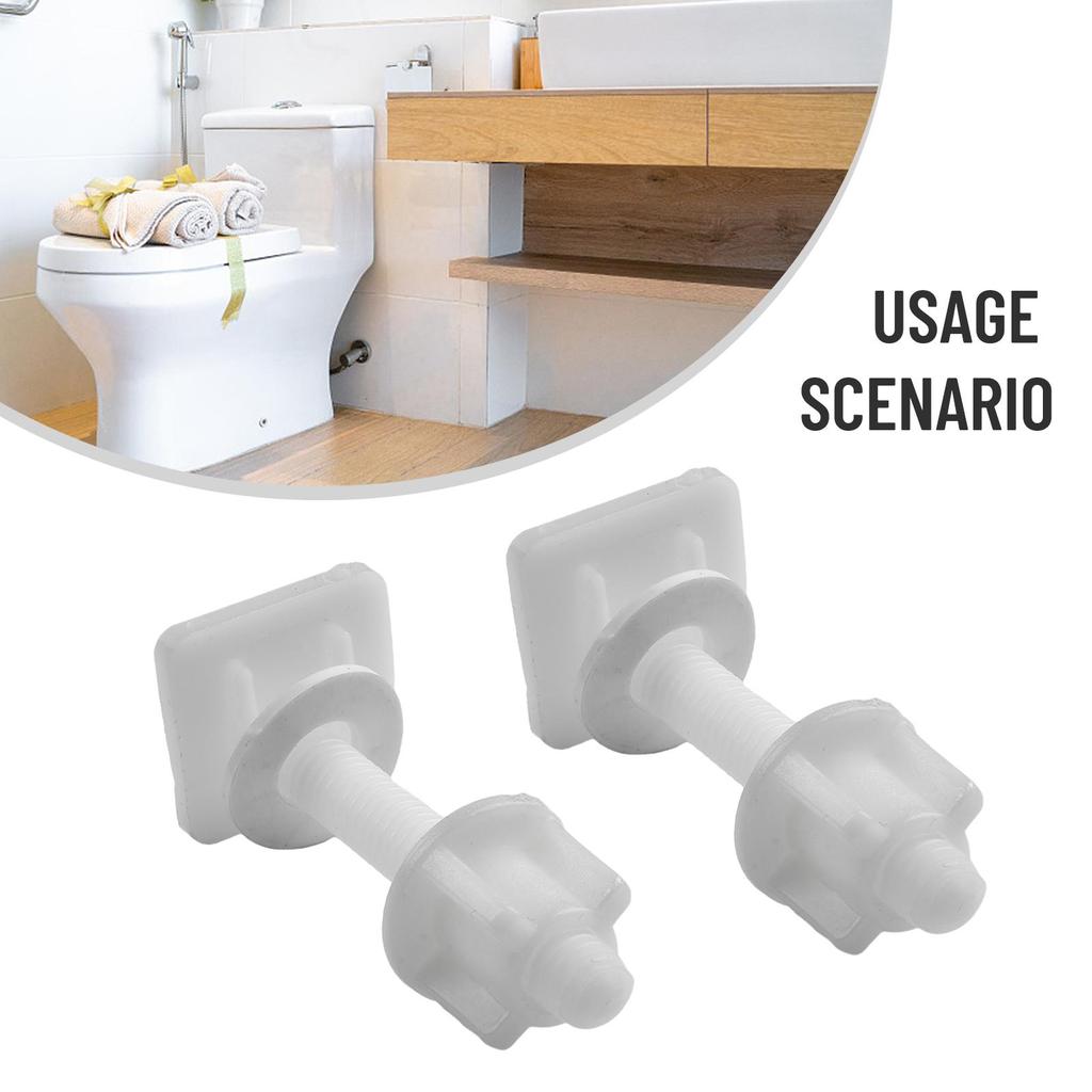Toilet Seat Hinge Screw Accessories Replacment Plastic