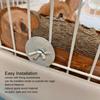 Hamster Log Chew Toy Natural Safe Molar Bite Resistant   Wooden Standing Stick for Small Animals