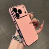 Echte Leder Handyhülle für iPhone 17 Air 16 15 14 Plus 13 12 11 Pro Max Weicher Silikon-Stoßfänger Matte Stoßfeste Abdeckung