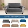 Multi-Color Waterproof Diamond Pattern Jacquard Sofa Cover Pet-Friendly Easy Clean Slipcover for Living Room Office Decor