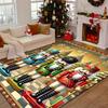 Christmas Nutcracker Soldier Rug for Festive Home Decor HolidayThemed Living Room Carpets Anti Slip Carpet Can Be Machine Washed