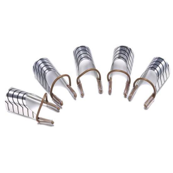 

5 шт. женские многоразовые алюминиевые УФ-гелевые акриловые насадки для дизайна ногтей, формы для наращивания ногтей