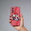 M-Mario Cartoon Phone Case For Samsung Galaxy A73,21,22,32,71,53,52,51,80,5G Soft Black Cover