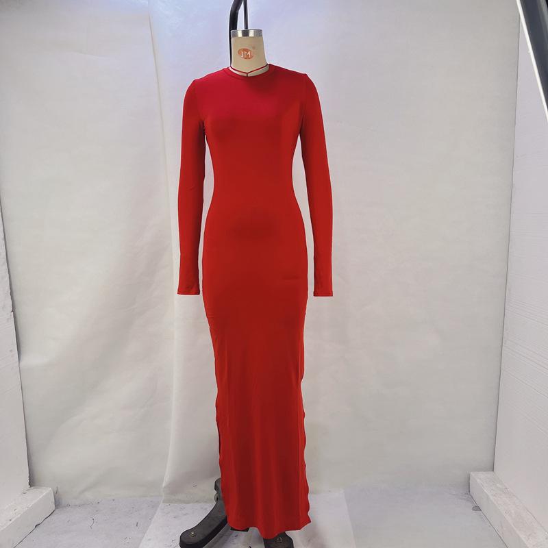 Rochii de damă cu mâneci lungi, cu mâneci lungi, cu talie la șold