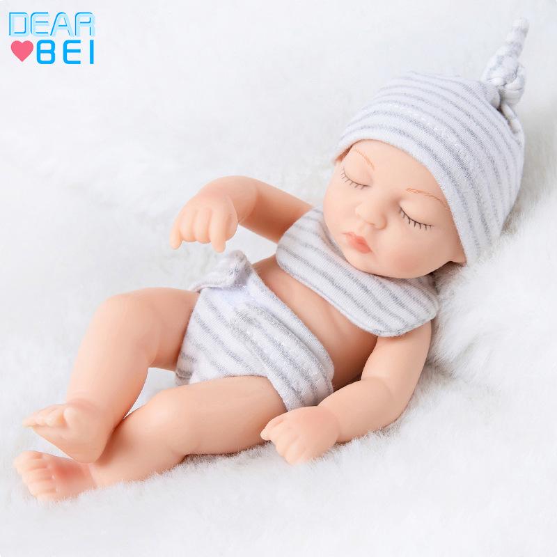 7-Inch Soft Vinyl Reborn Baby Doll Mini Figurine
