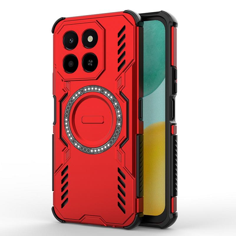 

Cooling, Breathable, Heat Dissipation, Strong Magnetic Ring Case For Honor X6c x7c X8C X9C X9B X9A Protect Cover Honor X6c
