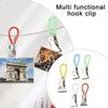 20pcs Colorful Stainless Steel Towel Clips For Kitchen And Bathroom Organization Portable Towel Holders Saving Spaces