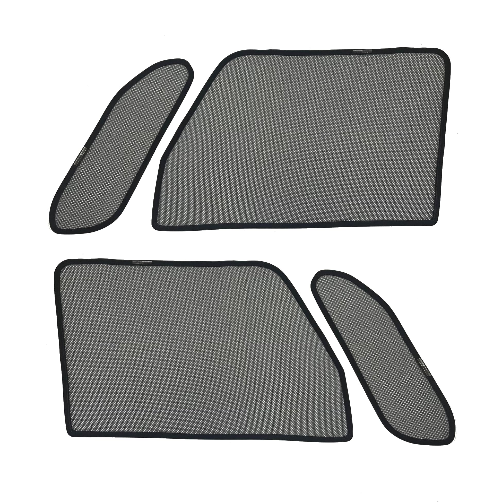 

CGP Mesh Curtains with Front Side for Spacia and Spacia Car Sunshade with Triangular 4 Vehicle-Specific Window, MK54S, MK94S, Custom, Sunshade, Shade, чёрный