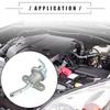 UXCELL Fuel Injection Pressure Regulator for Honda CBR600F4i 2002-2006 Silver Tone