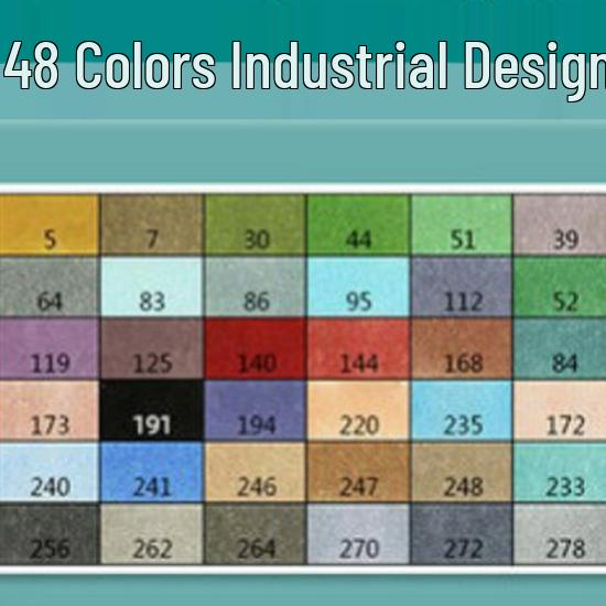 Fakale 2nd Gen Finecolour Anime Markers Set, 160 Oil-Based Professional Student Colors