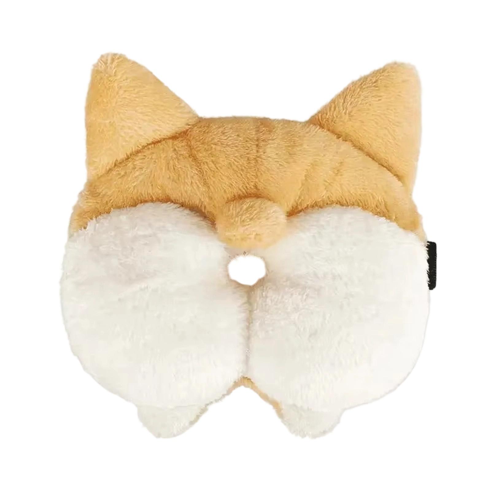 

Plush Tissue Holder For Car Cartoon Multifunctional Tissue Cover Corgi Armrest Paper Container Plush Doll Decor Tissue Holder One Size