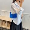 Korean Jelly Bag: Transparent PVC, Stylish Single Shoulder Bag, Trendy Ins Style, Small Square Design for Women