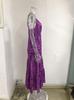 2023 Bohemian Halter V-Neck Floral Maxi Dress for Women
