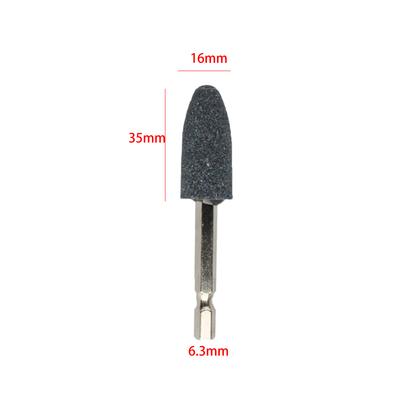 1 Pcs Conical Hexagonal Shank Grinding Wheel Ening Head Portable Grinding Drill Tool Power Tool Accessories