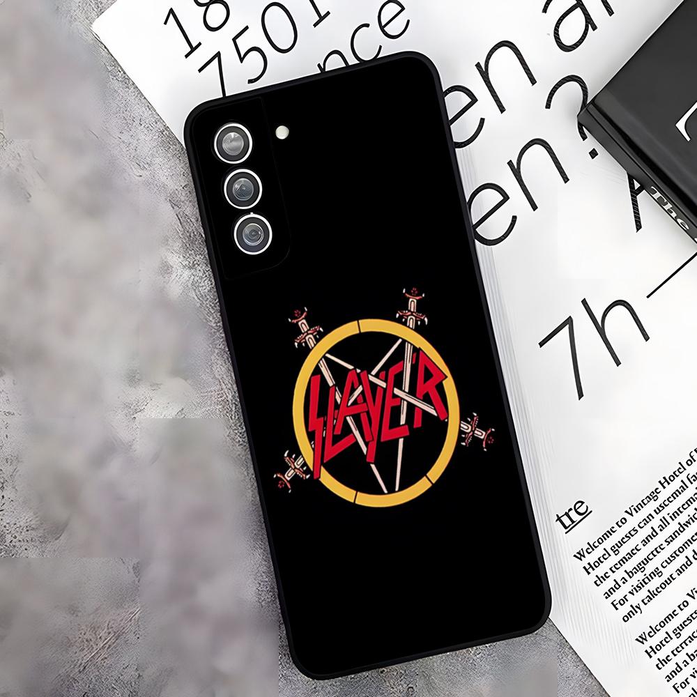 Slayer Heavy Metal Rocková Kapela Pouzdro na Telefon Pro Samsung S26 S25 Edge S24 S23 S22 S21 S20 Ultra Plus Fe Galaxy A54 A53 A34 A25 A16 Co