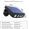 LED Solar Wall Light, Fake Security Camera Lamp, Motion Sensor, Waterproof Outdoor Garden Courtyard Solar Flood Light