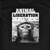 ANIMAL LIBERATION CHIMP T-Shirt Vegetarian VEGAN Animal Rights