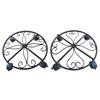 Plant Stand with Wheels Heavy Duty Plant Stand with Universal Wheels Round Pots Trolley for Indoor Outdoor Plant