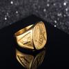 Trendy Jewelry Exaggerated Ring AG Ring Men's Punk Style Jewelry