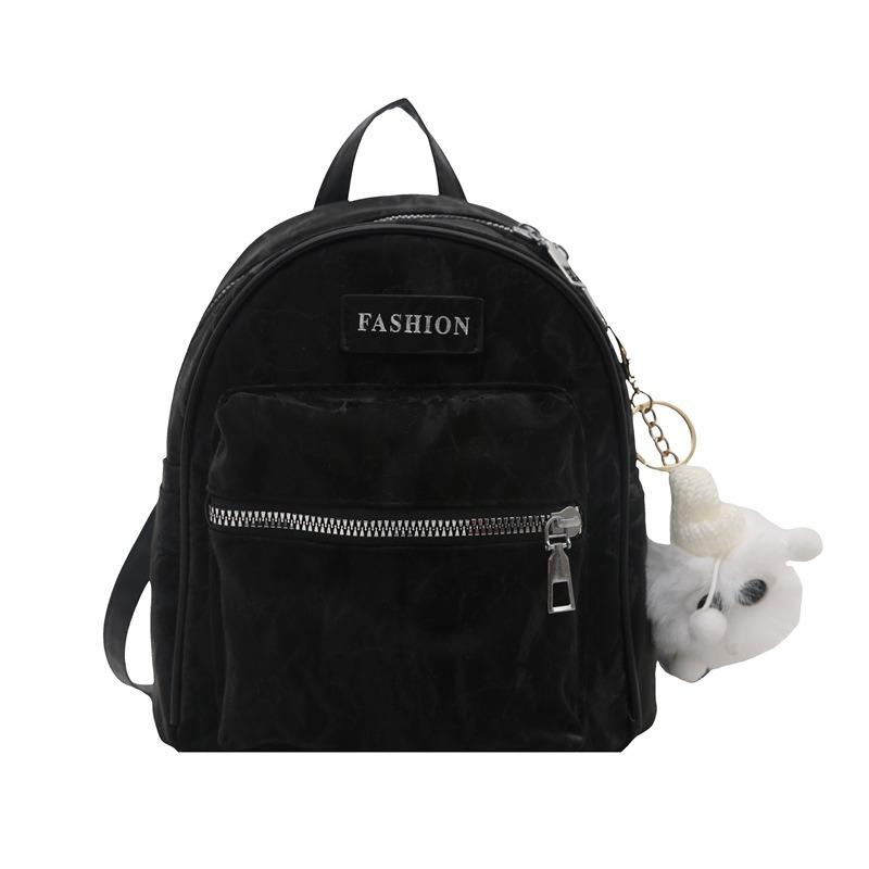 Students Commute To Class, Go Out, Versatile Backpack, Spring and Summer Solid Color, Simple and Lightweight Backpack, Women