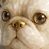 French Bulldog Mug 300ml Cute Resin Coffee Cup 3D Bulldog Design Tea Milk Cup Novelty Drinkware for Tea Cocoa Juice