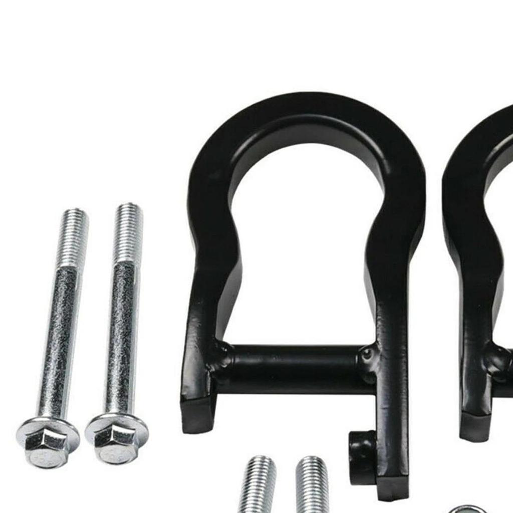 2x Front Tow Hooks Easy Installation 84072463 High Performance Part Wear Resistant Reliable Car