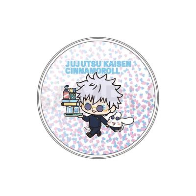 Jujutsu Kaisen Kaiju Ball Míč Skládací x Sanrio Characters Gojo Satoru Cinnamoroll Třpytivá podložka 01.