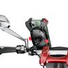 Kewig Reflection To Fall Stoßfeste Fahrradhalterung Motorrad Vier-Klauen Handyhalterung