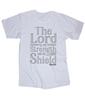 The Lord Is My Strength Jesus Religious PSALMS 28:7 White T-shirt