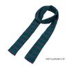 Striped Scarf Long Knitted Scarf Neck Warmer Women Scarf Lightweight Neck Wrap