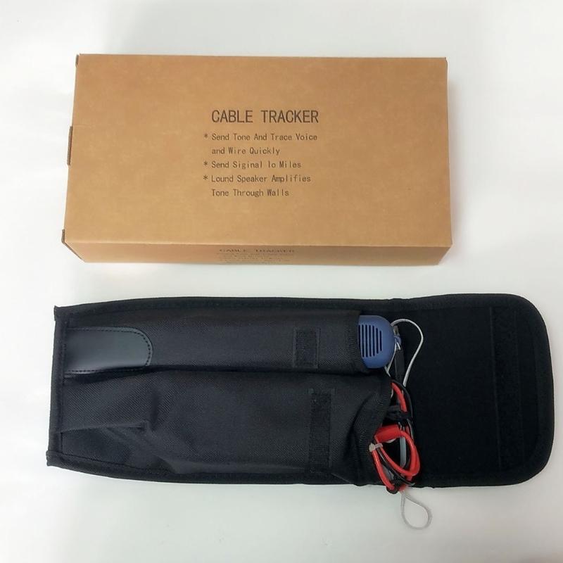 Circuit Finder Tester Set Incorporating SmartTone Sound Generator to Accurately Identify Wire for Electrical Professional