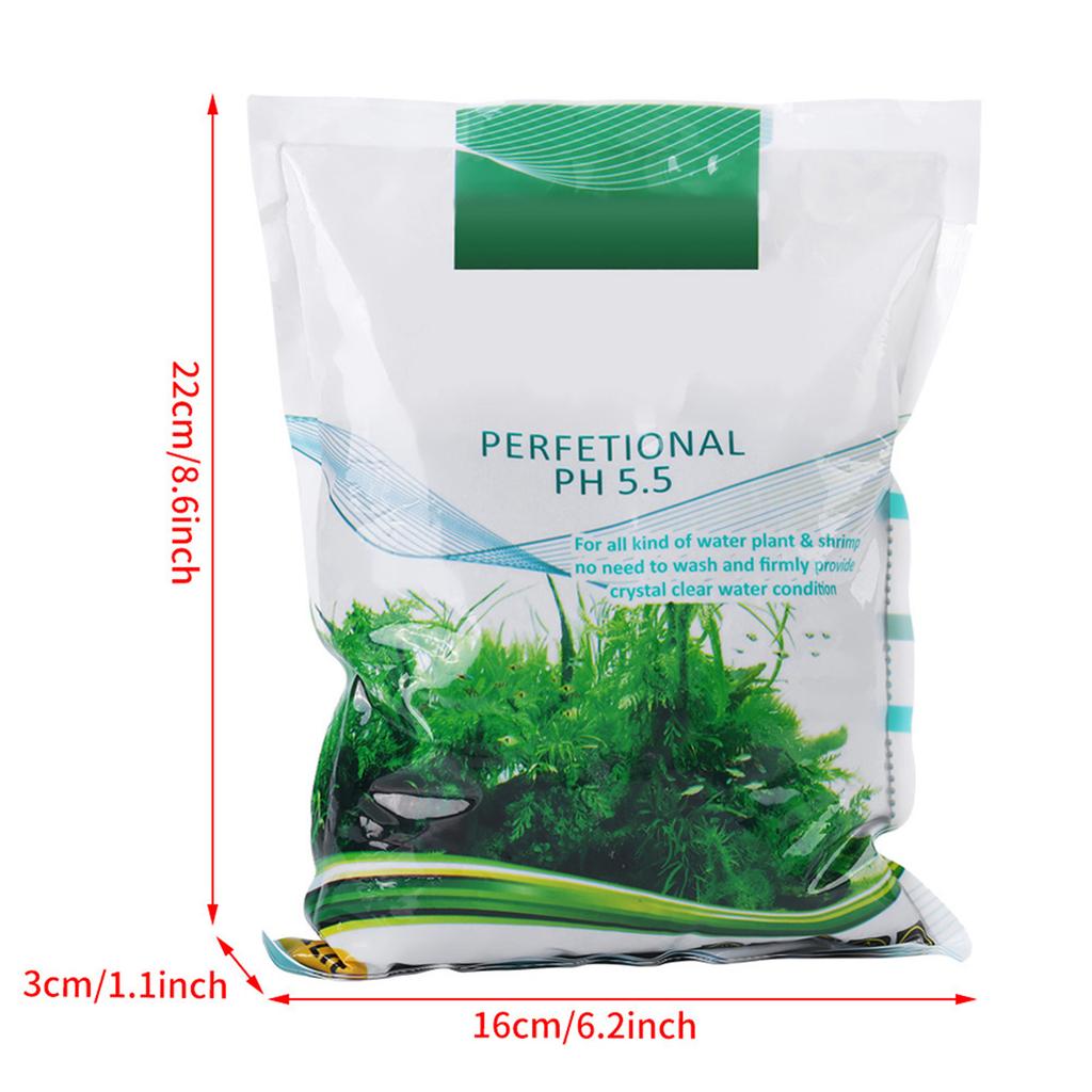 1000g Bag Aquarium Fish Tank Bottom Water Grass Seeds Plant Sand Mud