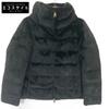24AW PI001935D Black Eco-Fur Down Jacket Jacket 40 blackUsed