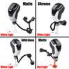 Electronic Shift Handle LED Gear Shift Knob for Golf MK6 MK7 Passat B7 B8 Tiguan MK2 Skoda Octavia Seat Alcantara White Light
