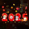 Chinese Style Window Sticker Cartoon Spring Festival Sticker  Festival Decoration