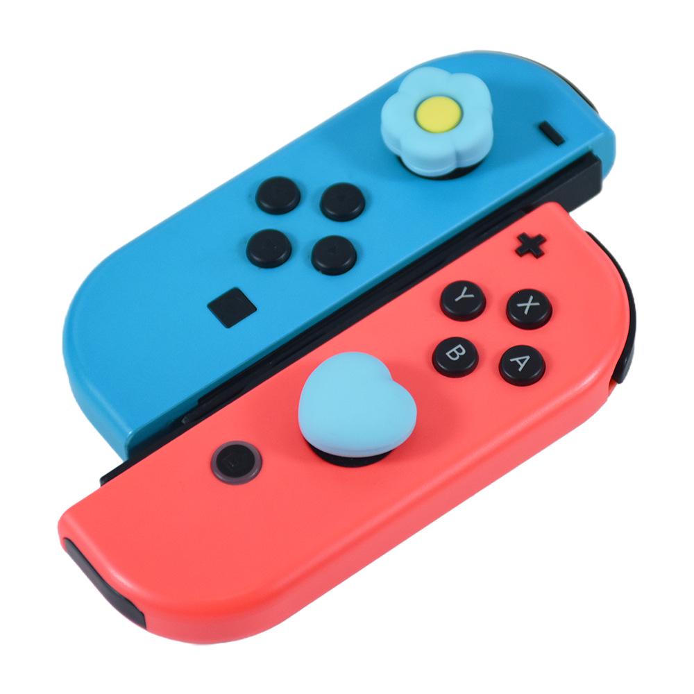 Silicone Heart Flower Non-slip Cap for Switch Controller Rocker