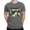 Novelty One Of The Earliest Super Rock Bands T-Shirts Round Neck Cotton T Shirt Cream Short Sleeve Tee Shirt Summer Tops Unisex