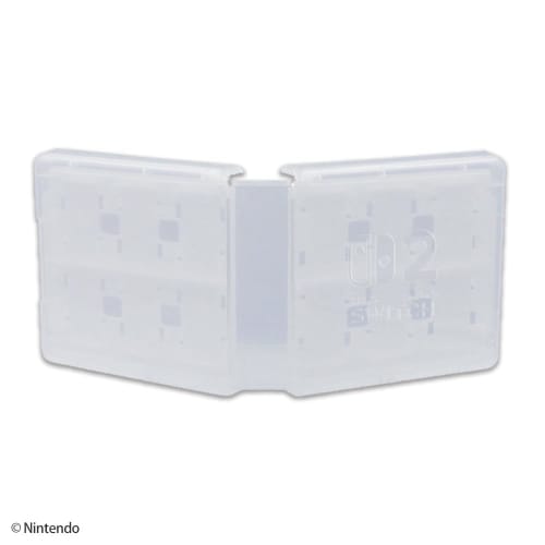 [Nintendo Licensed Product] Nintendo Switch 2 Card Case with 24 Card Pockets, White