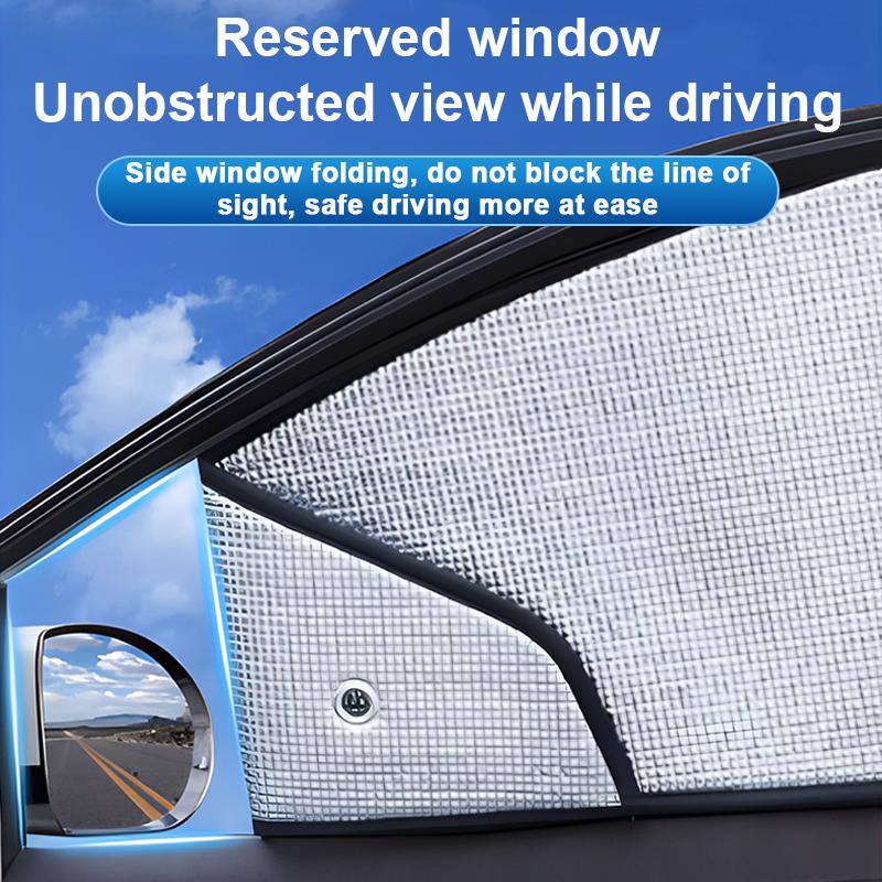 Car Sunshades For Land Rover Discovery 4 LR4 L319 2009 2010 2011-2016 Full Cover Windshield Visor Anti UV Sunshade Accessories