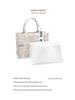 Silk Book Tote Organizer & Cosmetic Inner Lining Bag