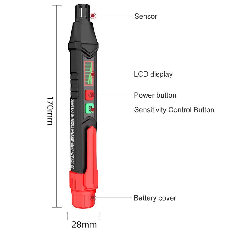 HT59 HT60 Combustible Gas Detector with Dual Alarm