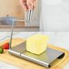 Cheese Cutter Board Stainless Steel Household Anti Corrosion Cheese Cutter with 6PCS Cutting Wire