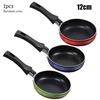 Mini Non-Stick Stainless Steel Frying Pan with Ergonomic Handle In Random Color