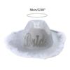 Bride Hat Bride Cowgirl Hat Bridal Party Bachelorette Party Hat Bride Cowboy Hat