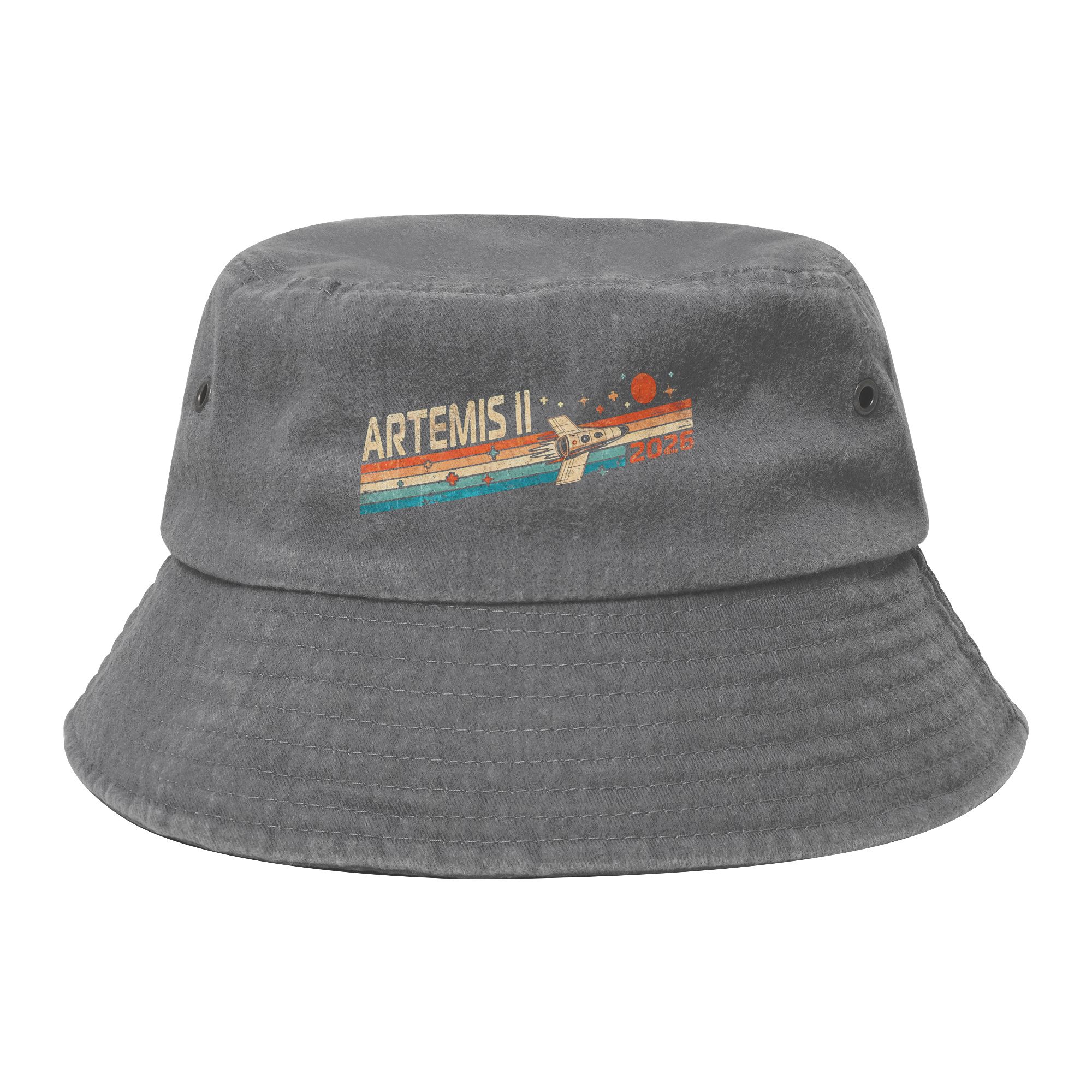 Trendy Artemis II Bucket Hat Women Packable Outdoor Fishing Caps Bob Hats One Size