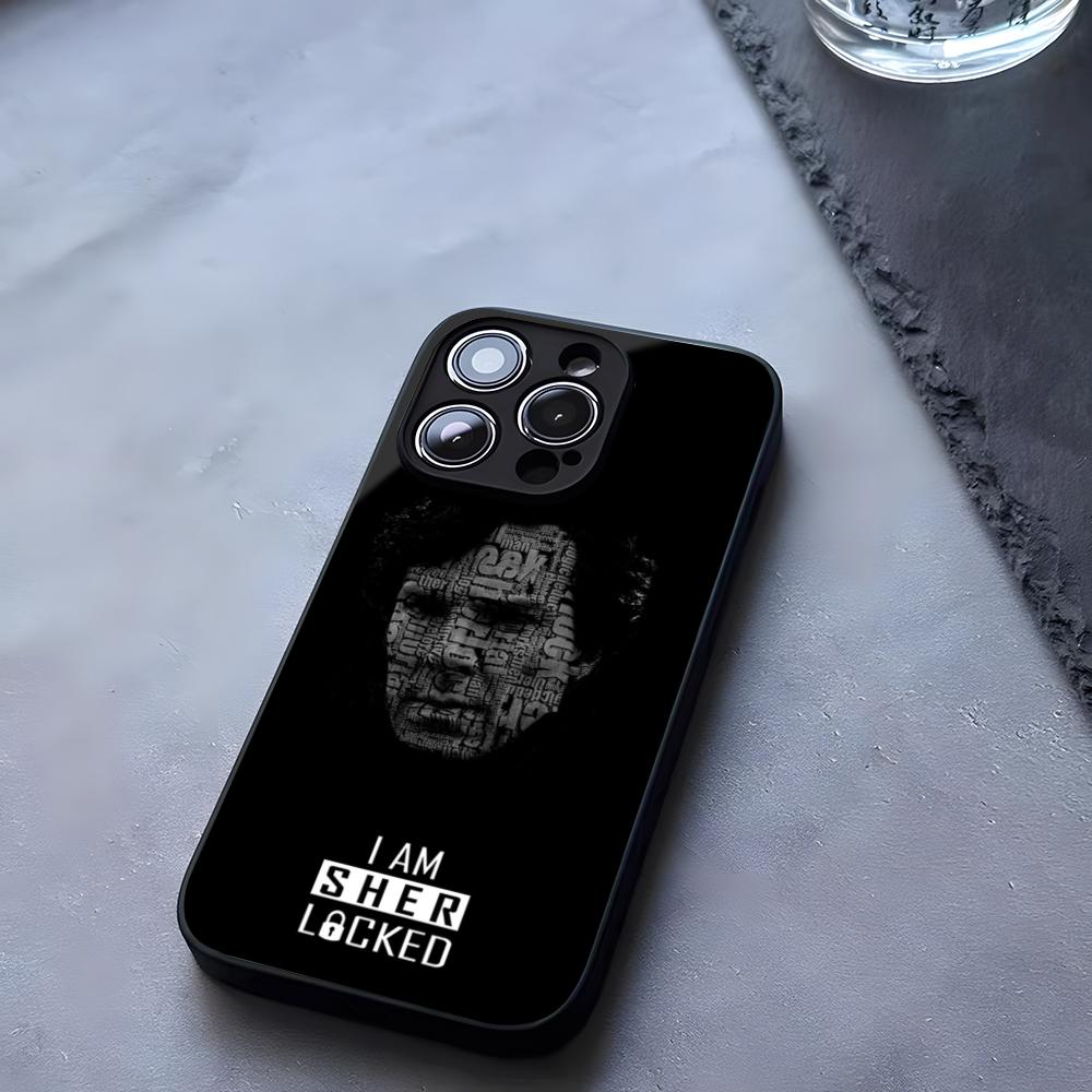221b-SherlockS-H-Holmes-TV Phone Case Tempered Glass For IPhone 17 13 14 16 12 15 11 Pro Max Plus Mini X XR SE2020 Coque